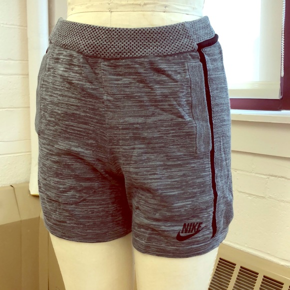 nike knit shorts womens